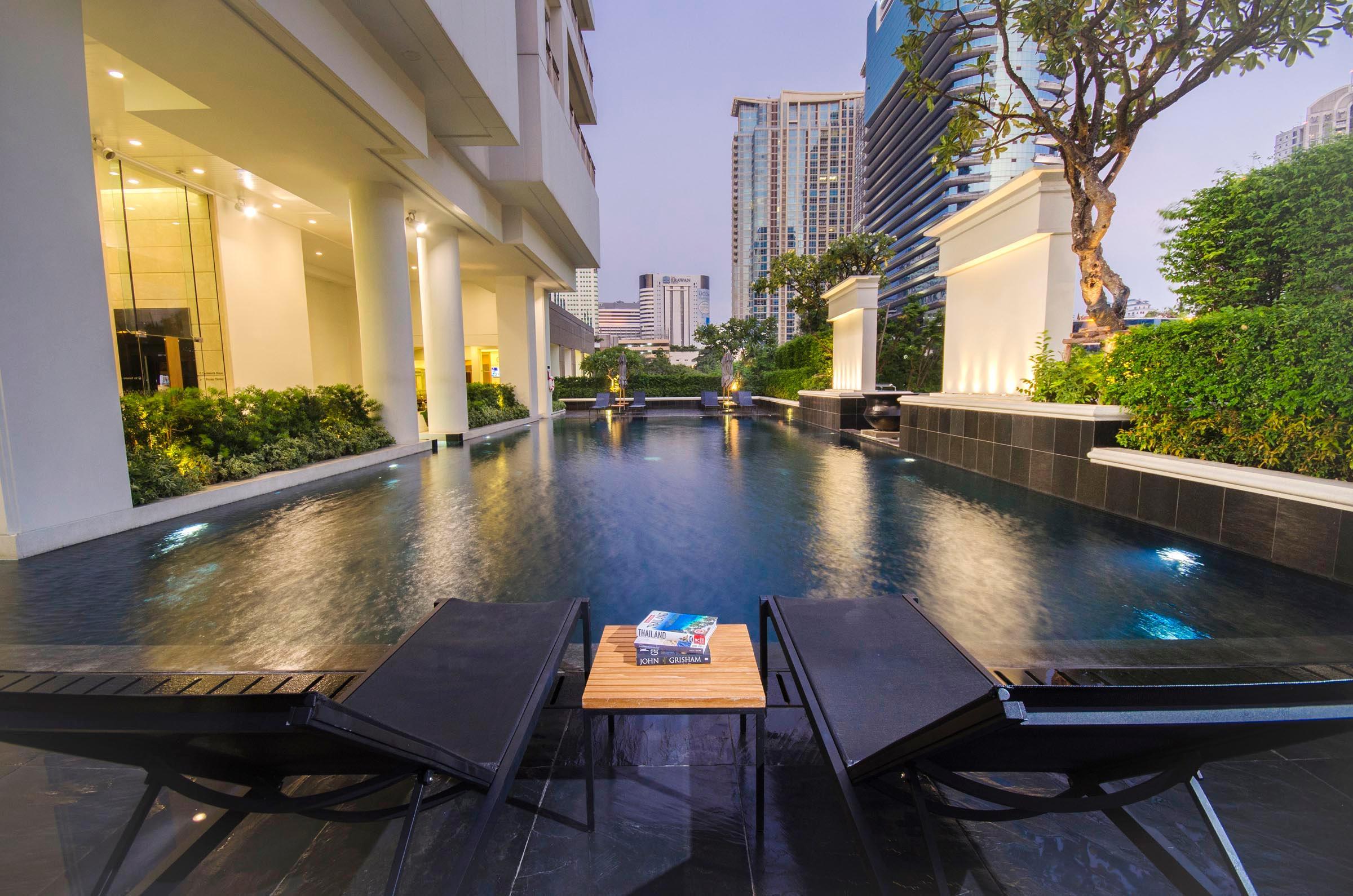 Hotel Grande Centre Point Ploenchit Bangkok Exteriér fotografie